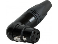 Neutrik NC3FRX-BAG Cable Connector female 3-pole, black Neutrik NC3FRX-BAG Cable Connector female 3-pole, black